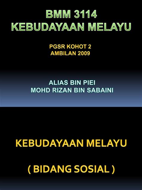 Pdf Ppt Bmm Kebudayaan Melayu Ppt Dokumen Tips Hot Sex Picture