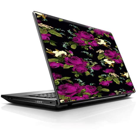 Laptop Notebook Universal Skin Decal Fits 13.3" To 16" / Rose Floral ...