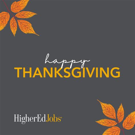 HigherEdJobs on LinkedIn: #thanksgiving #gratitude #thanksgivingday2023 ... 