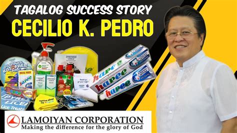 Kwento Sa Likod Ng Tagumpay Ni Cecilio Pedro Hapee Toothpaste Owner