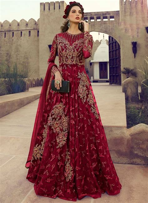 Buy Anarkali Suit Designs Online Latest Anarkali Dresses Online