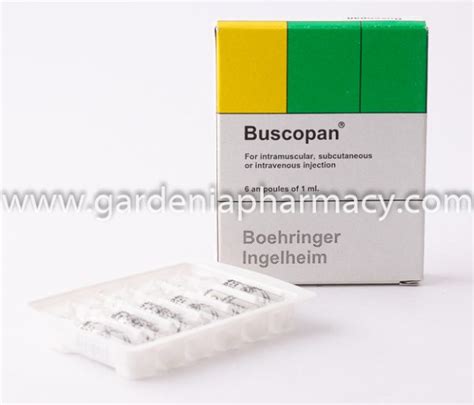 Buscopan 6 Amp Gardenia Pharmacy