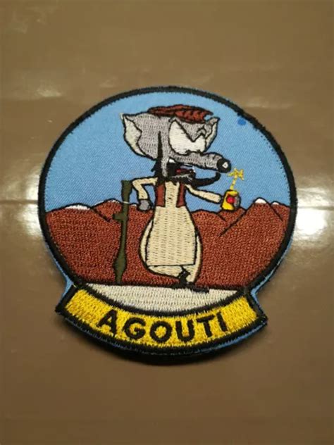 Insigne Tissu Patch Isaf Agouti Fabrication Locale Afghanistan Eur