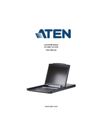 Connection Tables Aten Technology Cl Cl Manualzz