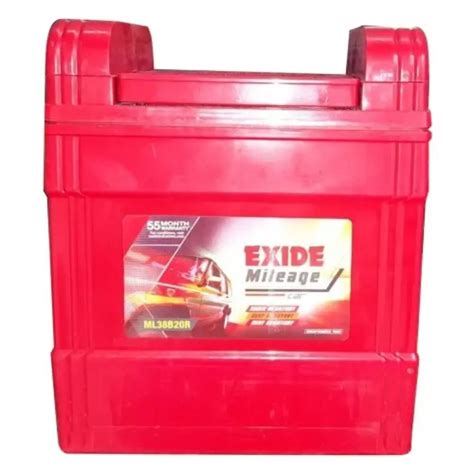 Capacity Ah Exide Mileage Ml B R Car Battery At Rs In