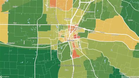 Sherman, TX Violent Crime Rates and Maps | CrimeGrade.org