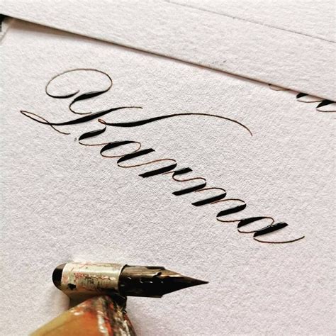 How you should use fountain pen for calligraphy – Artofit