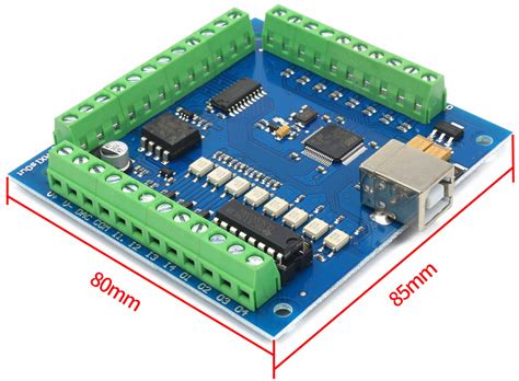 US4 Axis Nema 23 Stepper Motor Driver 2 8N M 425oz In Driver USB