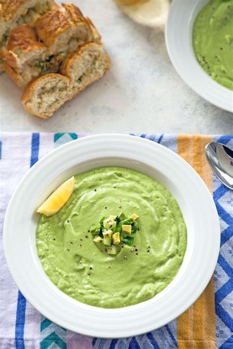 Chilled Avocado Soup Recipe We Are Not Martha