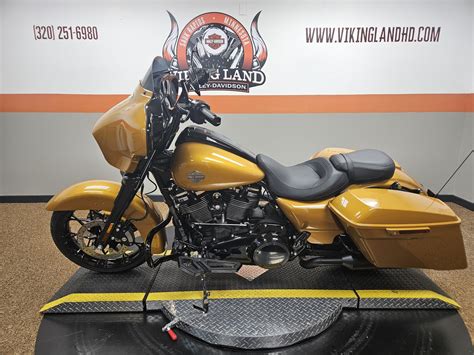 New 2023 Harley Davidson Street Glide Special Prospect Gold Black