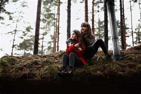 Free Images Tree Photograph Nature Red Woody Plant Girl Emotion