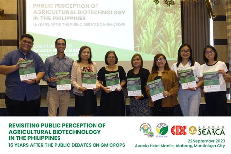 Isaaa Inc Launches The Study On Public Perception Of Agricultural