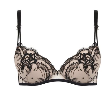 Lise Charmel Lingerie Follement Sexy Push Up Bra Nude Black Ach