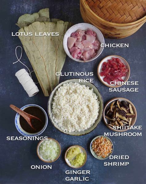 Lo Mai Gai (Dim Sum Sticky Rice Chicken) - Red House Spice