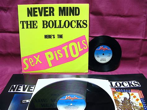 【目立った傷や汚れなし】★sex Pistols★【never Mind The Bollocks】uk Orig 初回限定ポスター、シングル