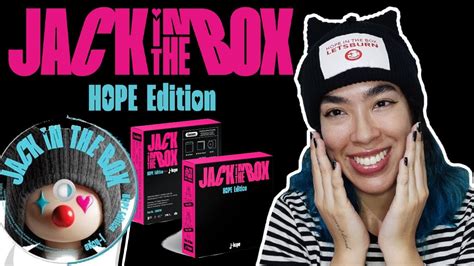 Jack In The Box Hope Edition J Hope Album P Ster Autografiado Como