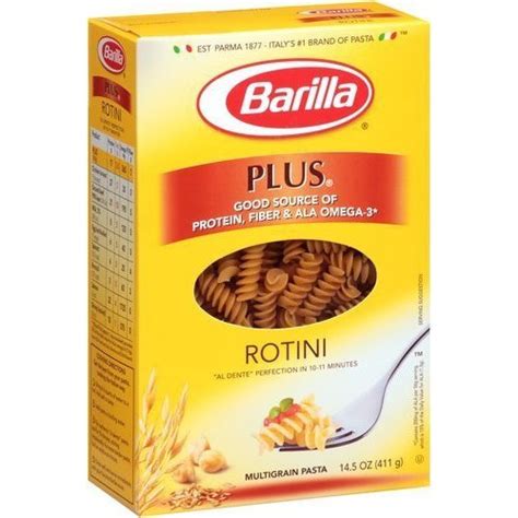 Buy Barilla Protein Plus Rotini Pasta 411 Gm Zifiti Fresh Quicklly