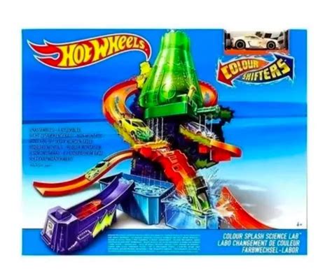 Hot Wheels Laboratorio Cientifico Color Shifters Mattel Env O Gratis