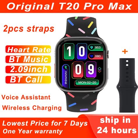 Reloj Inteligente T Pro Max Serie Para Hombre Smartwatch Con