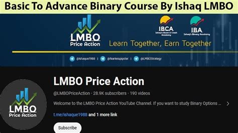 Basic To Advance Binary Trading Course By Ishaq LMBO Coursia Net