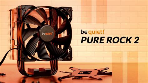 Be Quiet Pure Rock 2 Black Review Silent Cpu Cooler Youtube