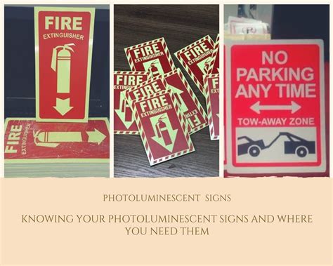 Knowing Your Photoluminescent Signs And Where You Need Them Mandg