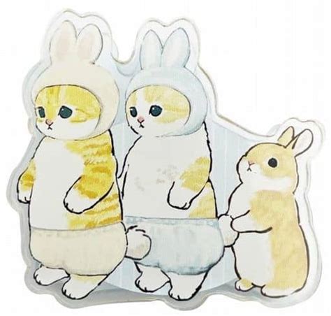 Rabbit Acrylic Clip Mofusand Goods Accessories Suruga