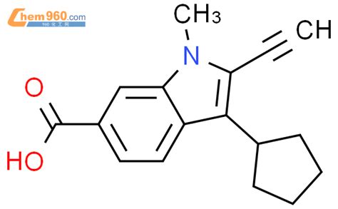 H Indole Carboxylic Acid Cyclopentyl Ethynyl