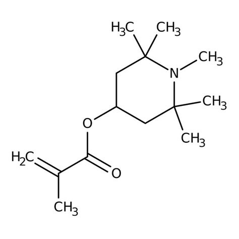 1 2 2 6 6 Pentamethyl 4 Piperidyl Methacrylate Stabilized With MEHQ