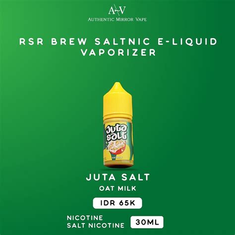 Jual Juta Salt Oat Milk Original Salt Nic 30ML By RSR Brew LS