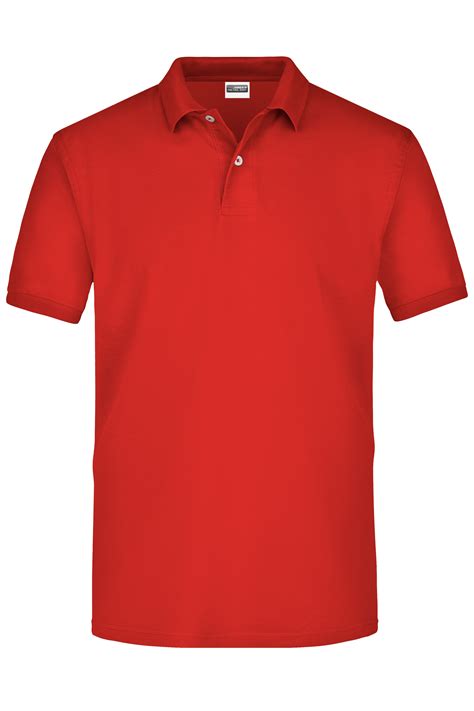 Homme Polo Piqu Manches Courtes Homme Rouge Daiber