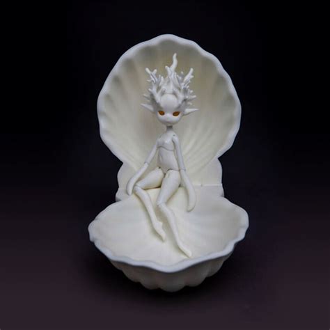 Bjd Doll Coral Seashells Model Girls Nude Art Doll For Etsy