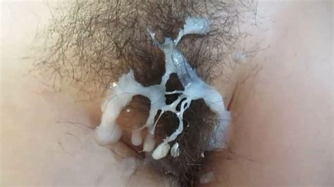 Jerking And Cumshot Over Amateur Wide Open Pussy And Clit Homemade