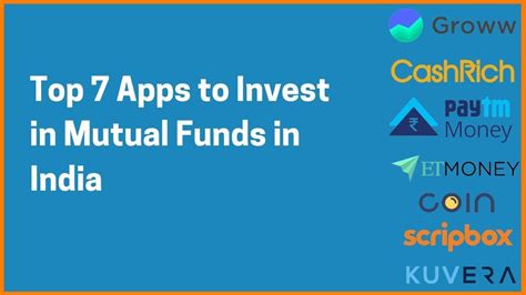 What Are The Top Apps To Invest In Mutual Funds In India