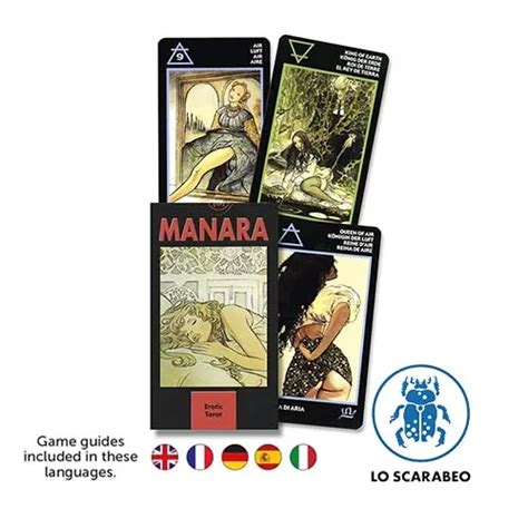 Tarot Erotic Milo Manara Lo Scarabeo Playing Cards Queen