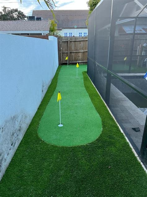 Synthetic Putting Green Installation | Artificial Grass and Synthetic ...