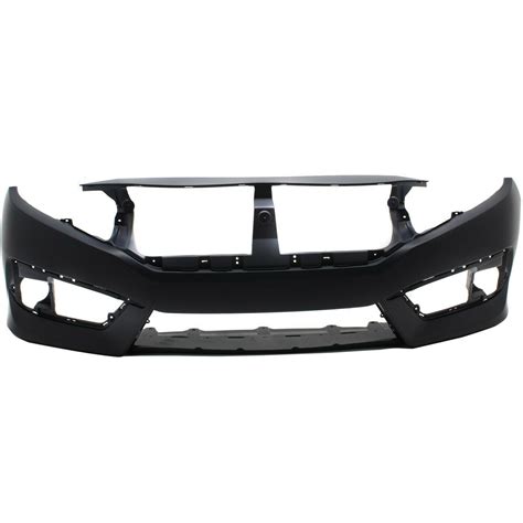 Bumper Cover Facial Front Coupe Sedan For 16 18 Civic Sedan 16 18 Civic