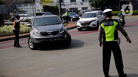 Simak 26 Titik Ganjil Genap Jakarta Berlaku Hari Ini Kamis 1 Februari