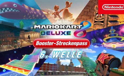 Mario Kart Deluxe Letzte Welle An Dlc Strecken Jetzt Verf Gbar