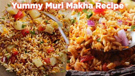 Yummy Muri Makha With Simple Spice Mix Recipe Youtube