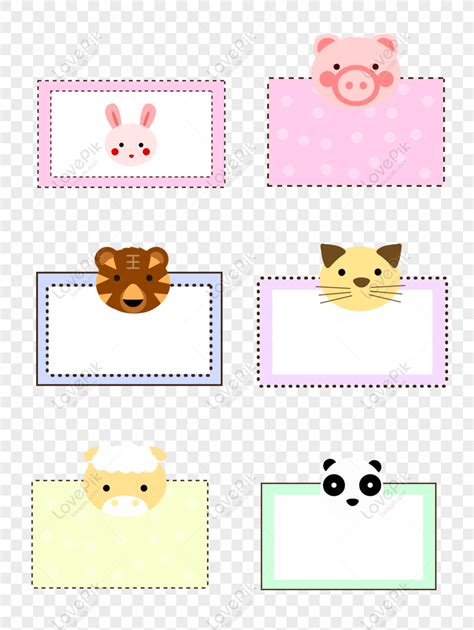 Cute Animal Border - raktualibecanda