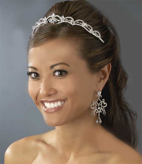 Vintage Inspired Antique Silver Bridal Tiara