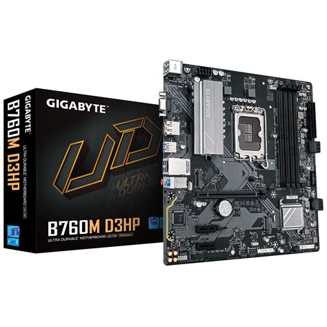 B760M D3HP Características principales Tarjetas Madre GIGABYTE Peru