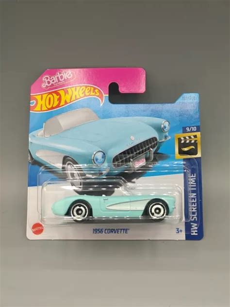 HOT WHEELS Corvette Barbie The Movie HW Scheda Breve Tempo Schermo EUR PicClick IT