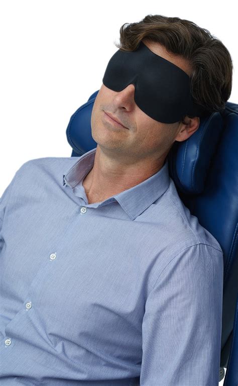 Travelrest Tranquility Sleep Mask With Ear Plugs Carry Pouch For Home