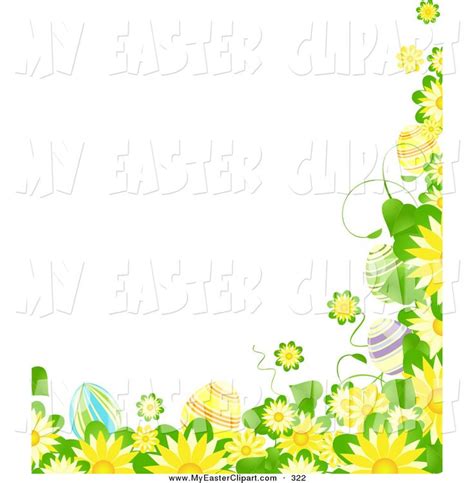 easter flower border clipart | Flower border clipart, Easter wallpaper, Clip art borders