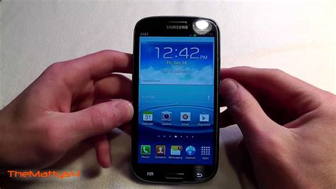 Atandt Samsung Galaxy S3 Unboxing And Review Youtube