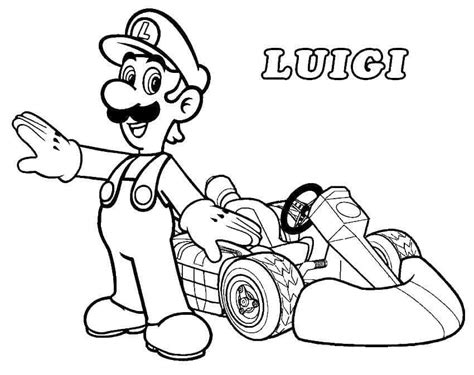 Carro Luigi Para Colorir Imprimir E Desenhar Colorir Me Pdmrea Porn