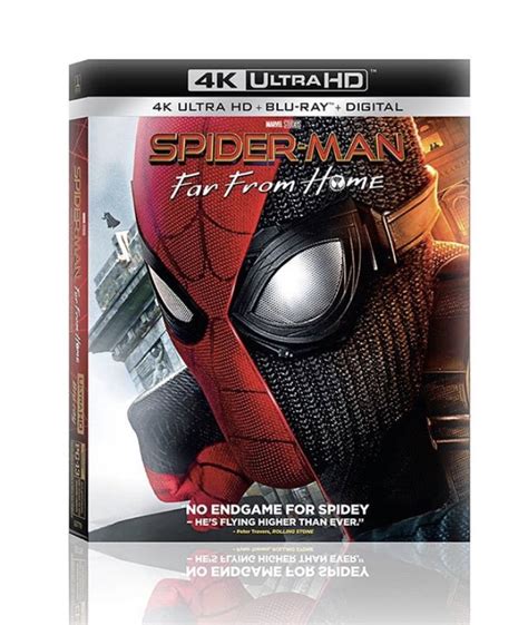 Slipcover Spider Man Far From Home K Blu Ray Slipcover Usa Hi