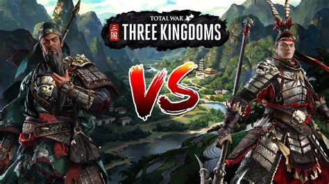 Guan Yu VS Lu Bu Total War Three Kingdoms YouTube